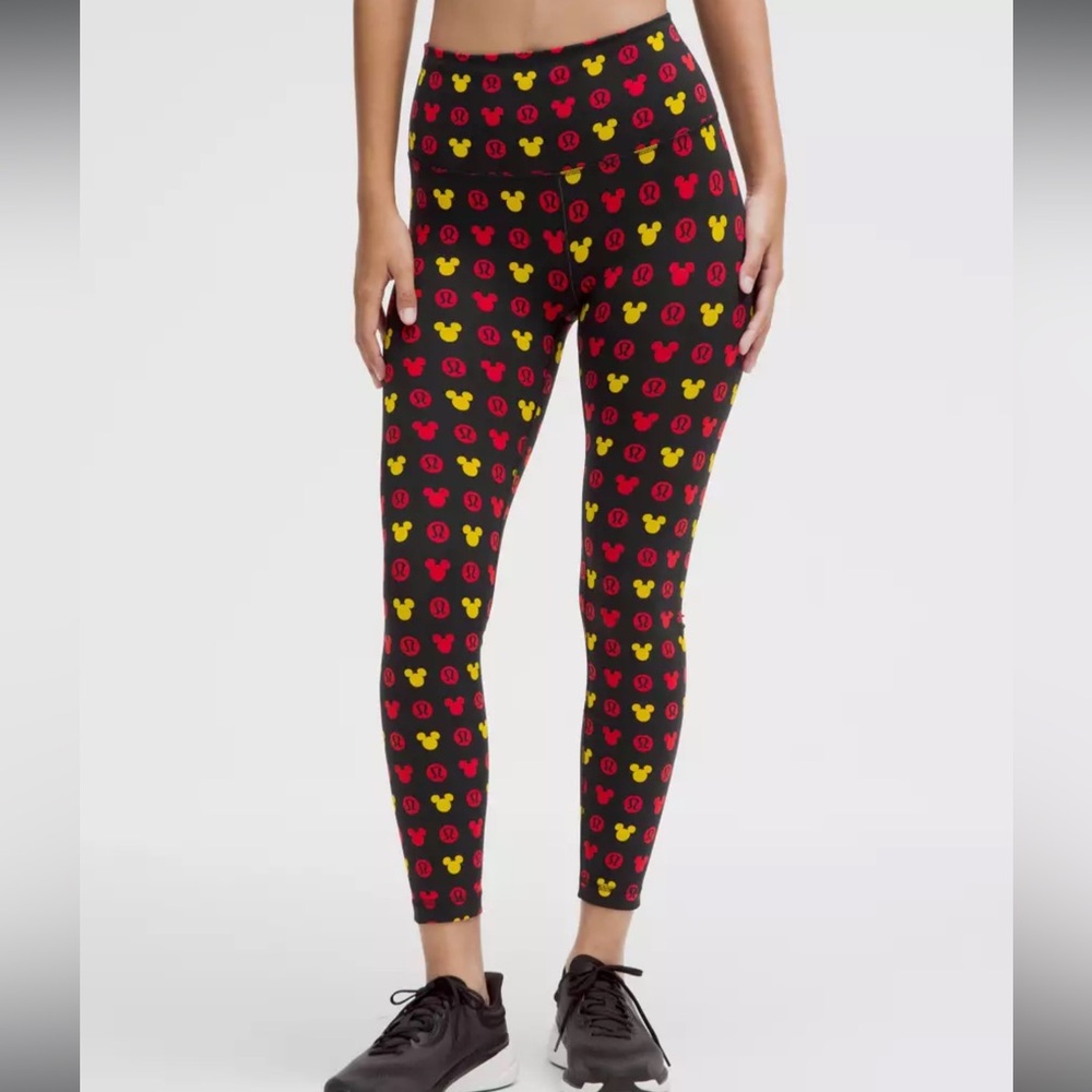 Mickey Mouse Icon Wunder Train High-Rise Tight for Women by lululemon